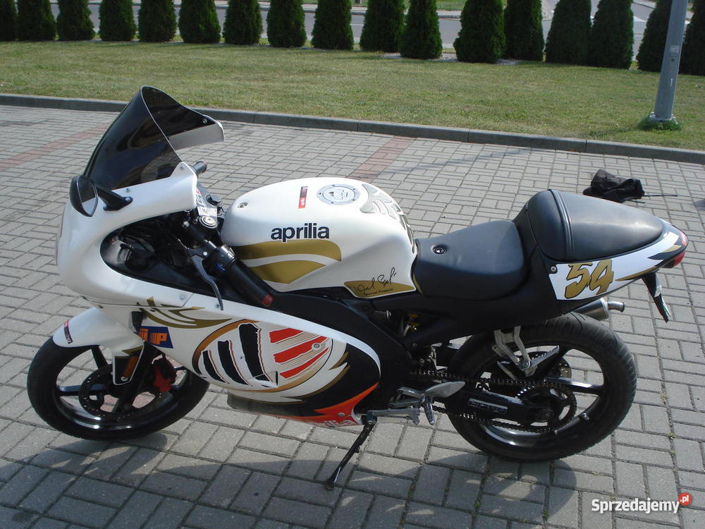 Aprilia Rs 50 2004 biały Strzałkowo