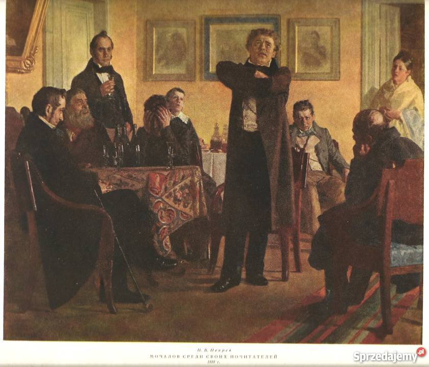 Nikolai Newrew Moczałow wśród zwolenników 1888 r Szczecin sprzedam