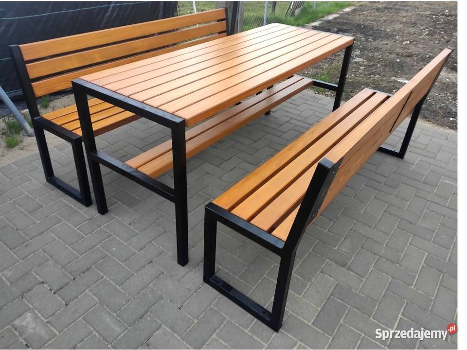 zestawy komplety ogrodowe stalowe meble stwórz Zalesie
