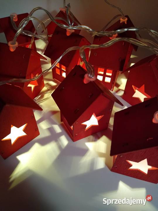 Światełka Domek Domki Led Girlanda Łańcuch Gdańsk