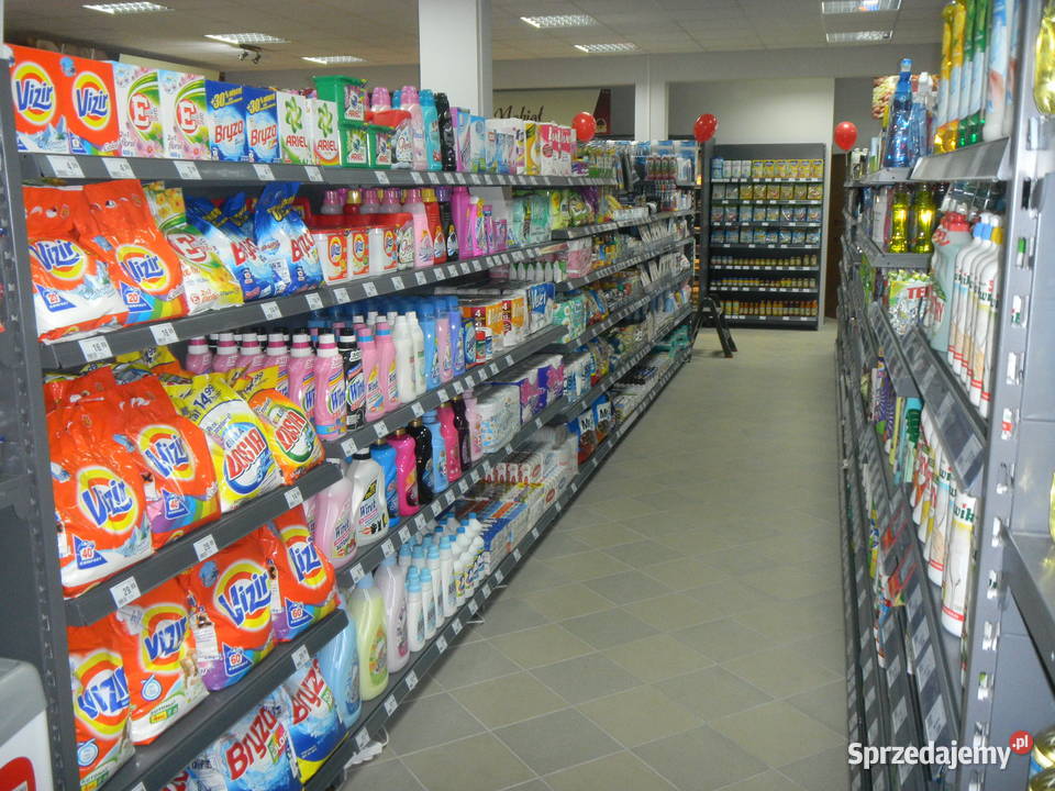 Regał przyścienny sklepowy metalowy tego grafit Ostrołęka