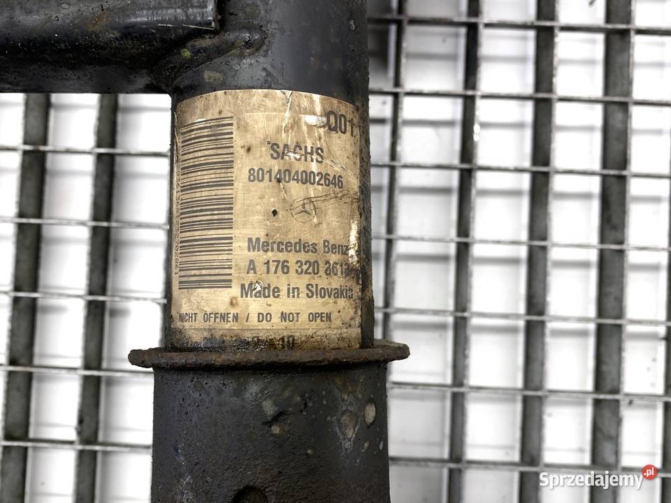 AMORTYZATOR PRAWY PRZÓD ZE SPRĘŻYNĄ MERCEDES podkarpackie