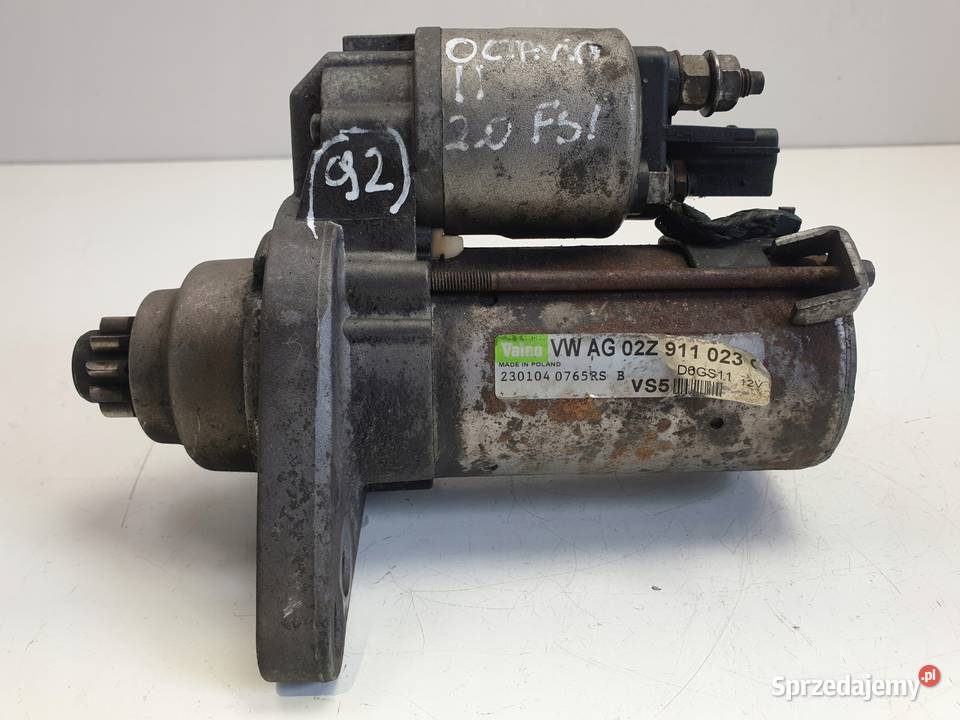 ROZRUSZNIK Skoda Octavia II 20 FSI ROZRUSZNIK osobowe lubelskie Rudka