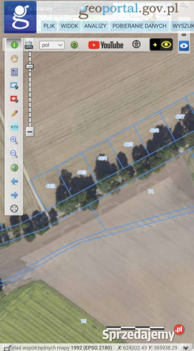 Działka budowlana warunki zabudowy asfalt