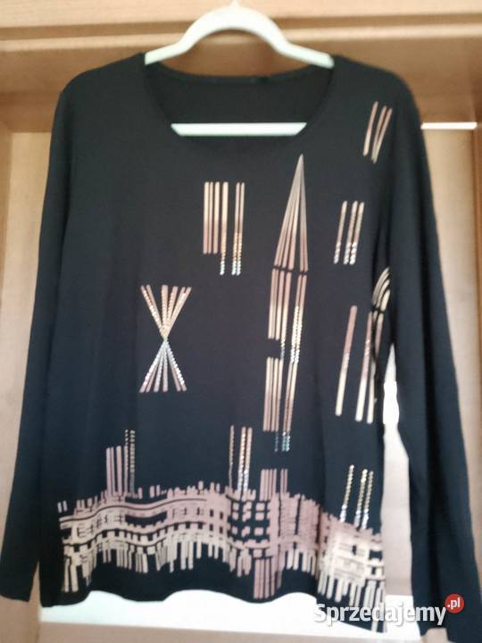 Czarna bluzka damska