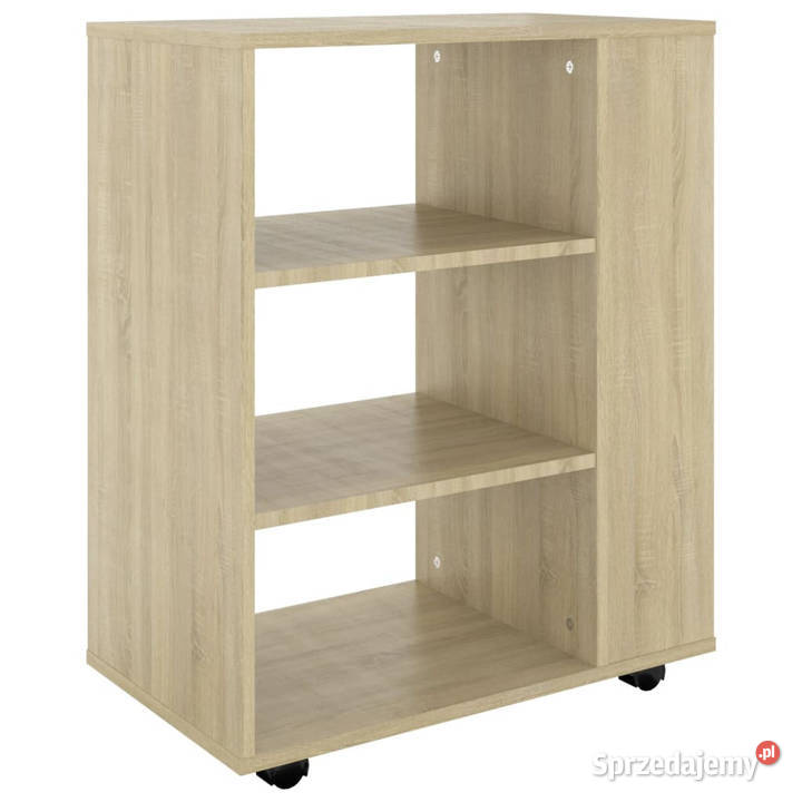 Szafka na kółkach dąb sonoma 60x35x75 WM808452 Pozostałe Warszawa sprzedam