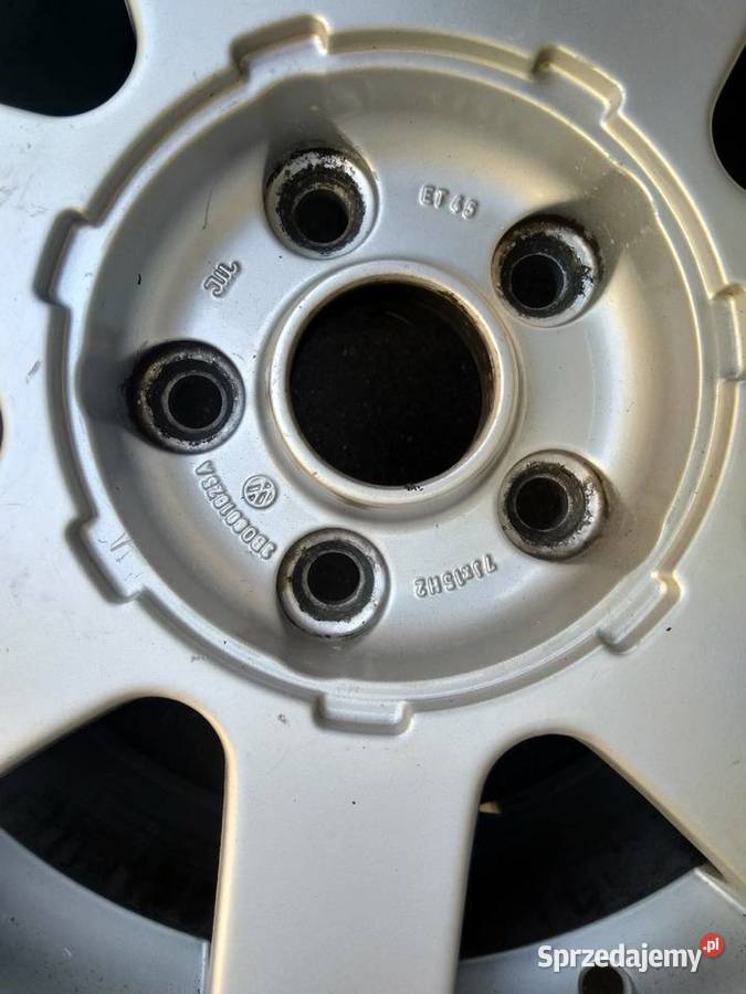 Felgi aluminiowe 15 VW Audi Seat Skoda aluminiowe dolnośląskie Bolesławiec