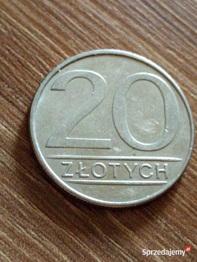 Sprzedam czwarte 20 zl 1986 r Numizmatyka Chełm