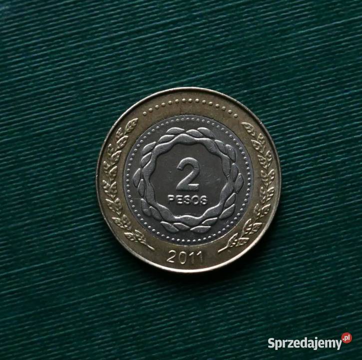 ARGENTYNA 2 peso 2011r śląskie Gliwice