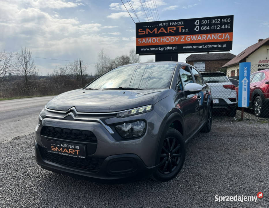 Citroen C3 Serwis Bezwypadkowy KLIMA Ledy autoalarm Rydułtowy