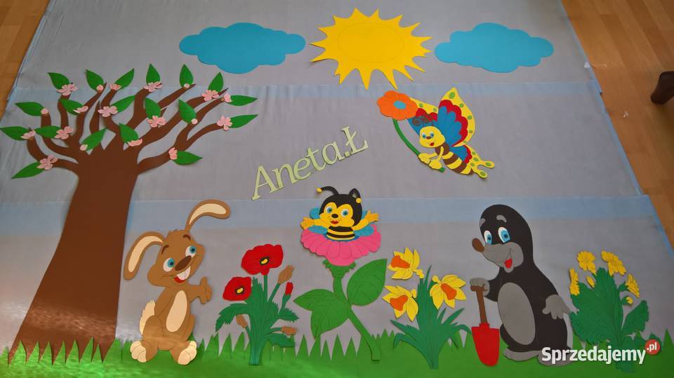 Dekoracje wiosenno letnie z brystolu 504102 444 Garwolin sprzedam