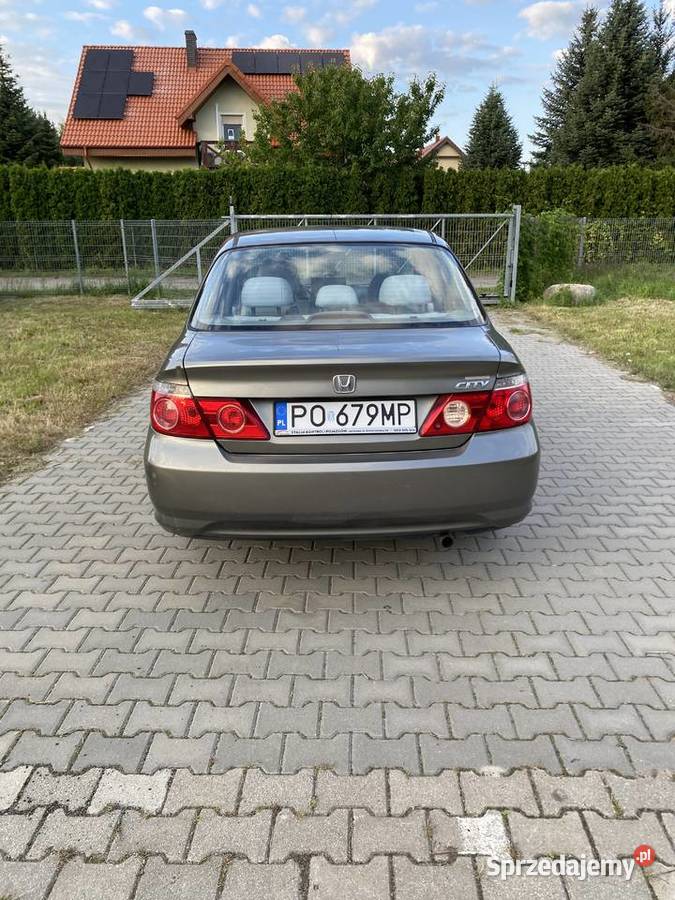 Honda City 14 salon 83 000 przebieg 1339cm3 City wielkopolskie Luboń