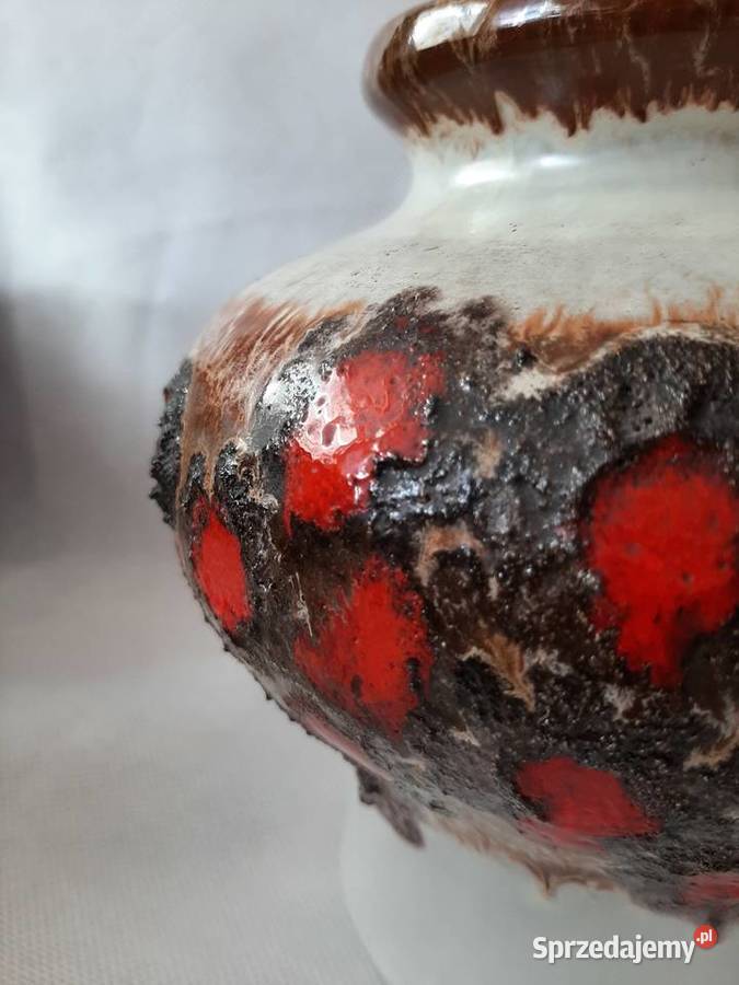 Duży kolekcjonerski wazon niemiecki lava Inowrocław sprzedam