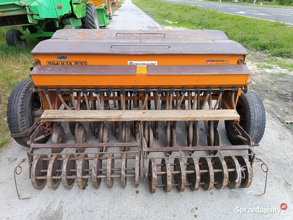 Siewnik talerzowy dwukomorowy junkkari 2m Dragany sprzedam