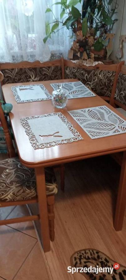Narożnik kuchenny stół 2 krzesła Żary