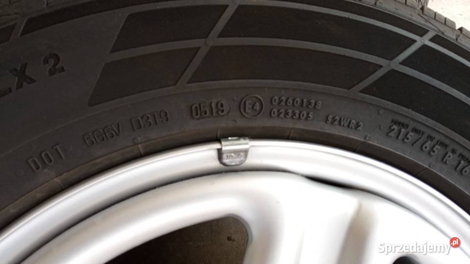 Felgi koła wielosezonowe Dacia 215x65 Rozmiar 16 osobowe Lublin