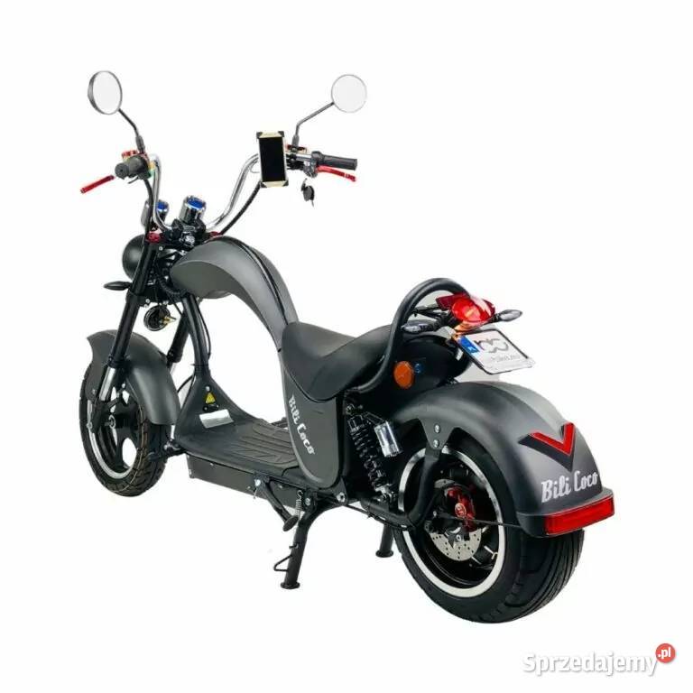 Skuter elektryczny BILI COCO COBRA czarny RATY elektryczny Bili Bike