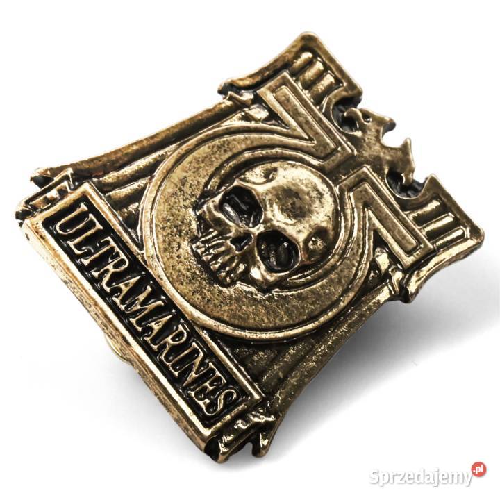 Ultramarines 7 Metal Przypinka Warhammer 40k Szczecin sprzedam