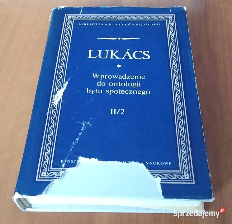 Wprowadzenie do ontologii bytu społecznego II2 twarda z obwolutą Książki naukowe i popularnonaukowe Gdańsk