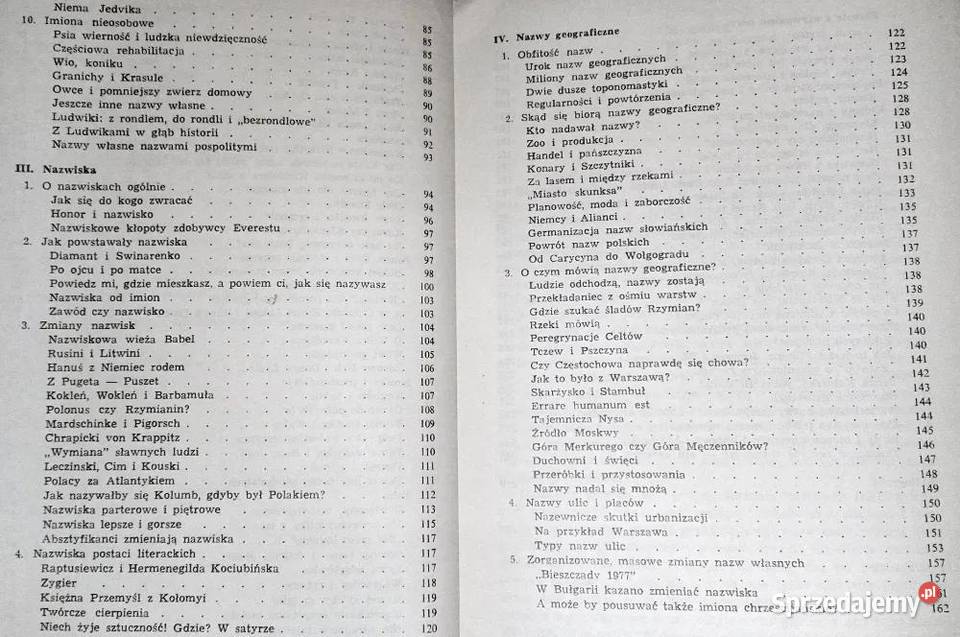 Tajemnice imion własnych Witold Cienkowski Chełm