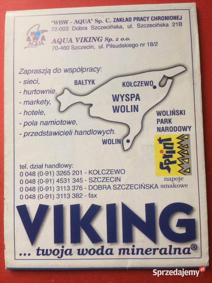 746 Plan Miasta I Gminy Wolin Szczecin sprzedam