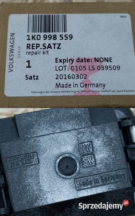 VOLKSWAGEN SKODA AUDI ZESTAW NAPRAWCZY SENSOR wielkopolskie Pleszew