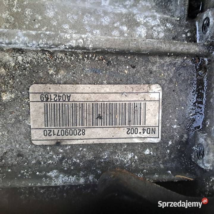 Renault Scenic III 19 DCi skrzynia biegów kod Jastrzębie-Zdrój
