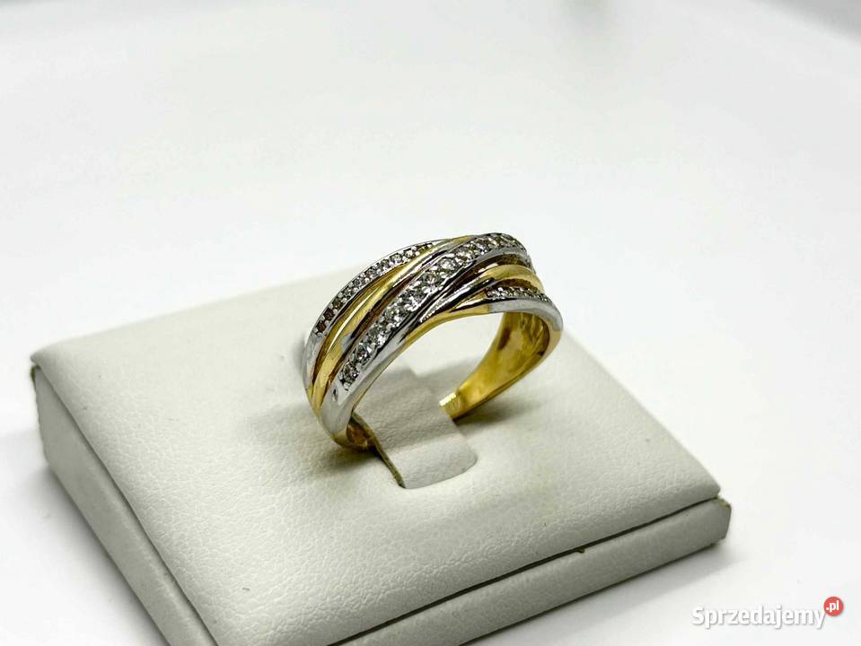 Nowy Złoty Pierścionek pr 585 442g R17 Elbląg