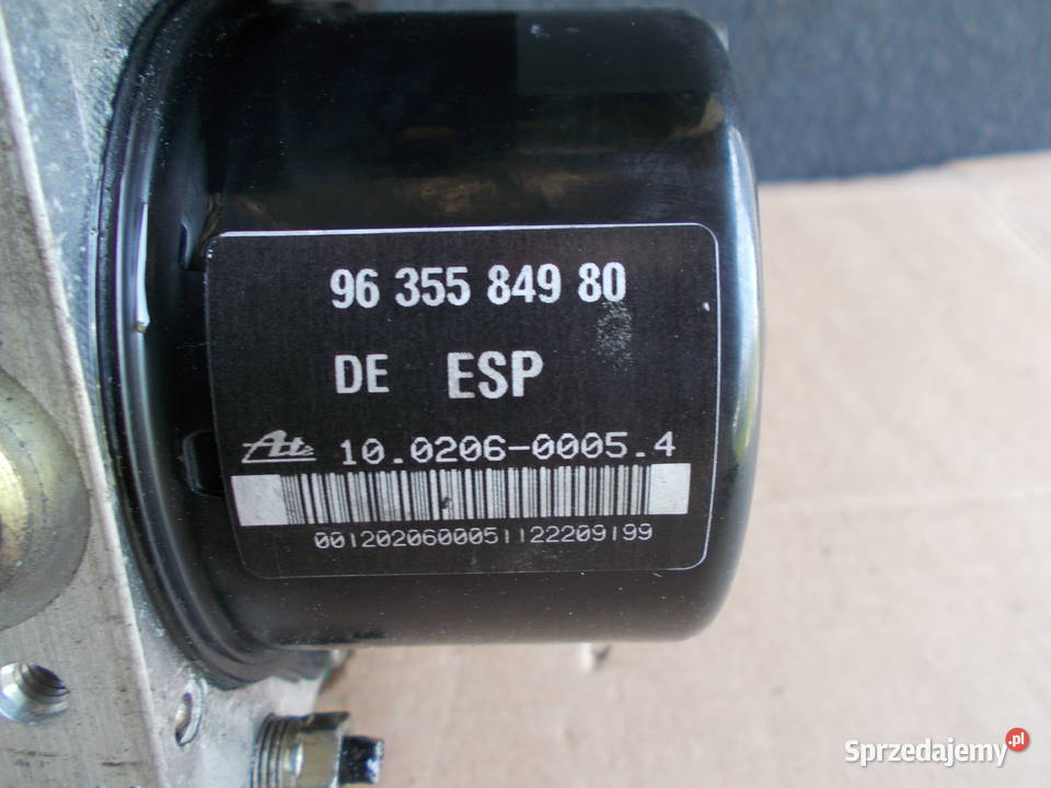 citroen c5 30 v6 02r pompa ABS hamulcowa osobowe lubelskie Zamość