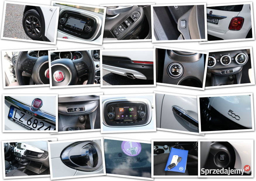 Fiat 500X 16 16v nawigacja climatronic 110KM Fiat lubelskie