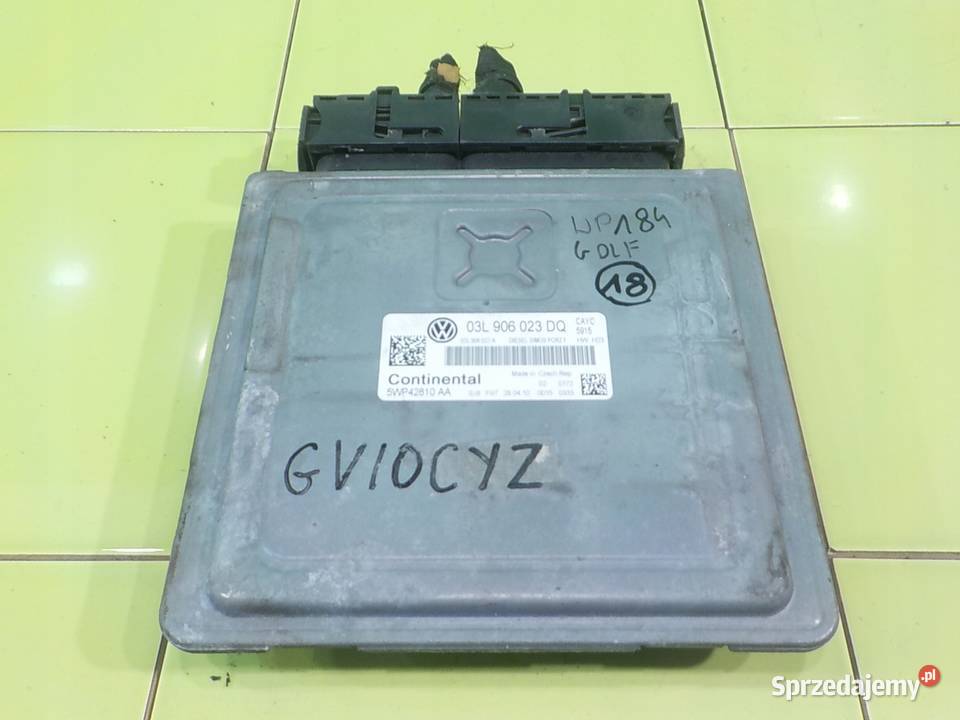 VW GOLF VI 16 TDI 10r HB sterownik komputer osobowe Suków sprzedam