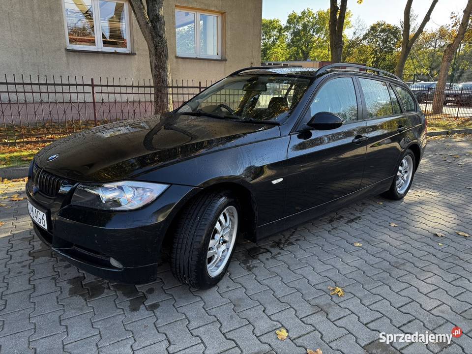 BMW 320 zarejestrowany anglik 2007 r tempomat Żyrardów