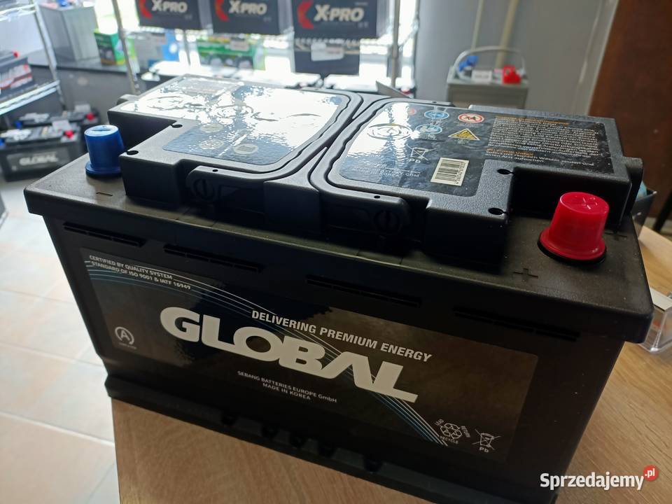 535x239x597 Akumulator Global AGM STARTSTOP 80Ah wielkopolskie Poznań sprzedam
