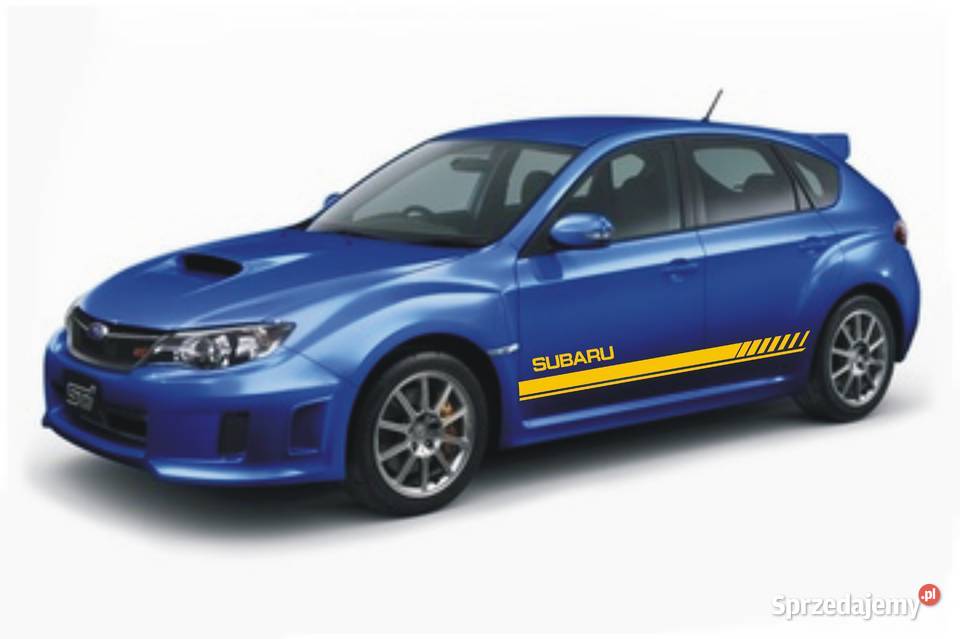 Naklejki Pasy Boczne na każdy Samochód SUBARU Kraków