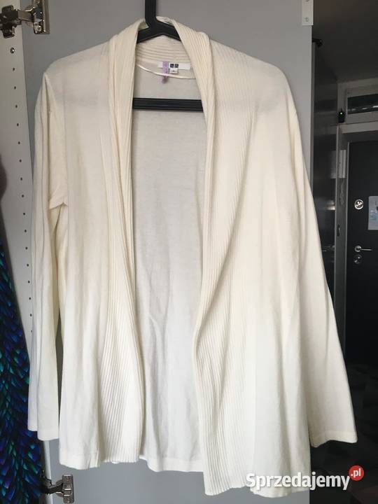 Kardigan Uniqlo kremowy Warszawa sprzedam