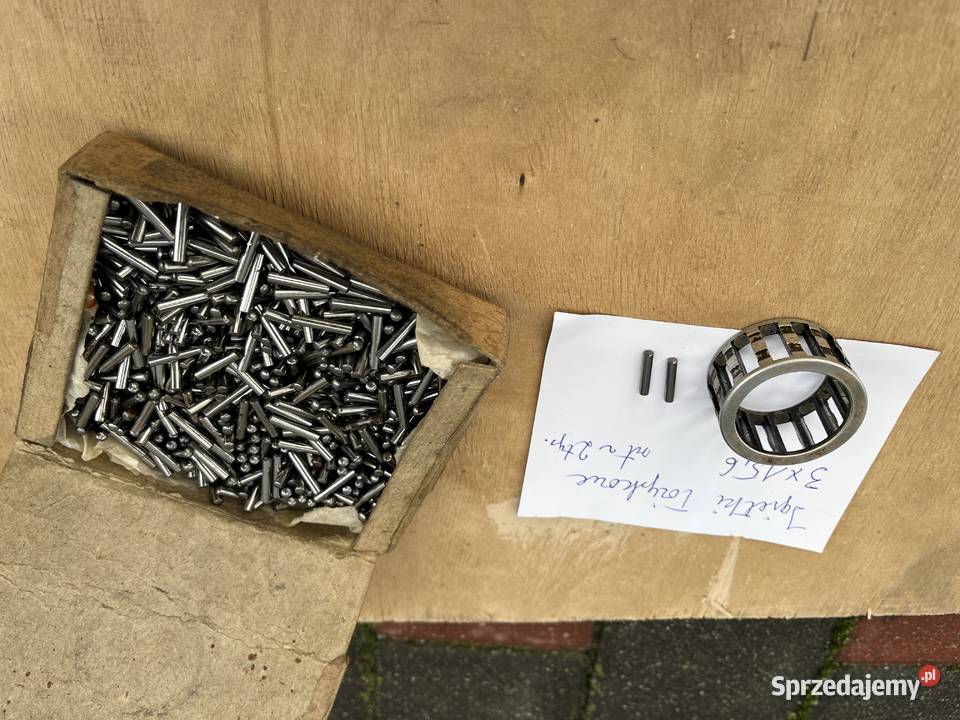 Igiełki łożyskowe rolki do łożysk 3x156 Lublin