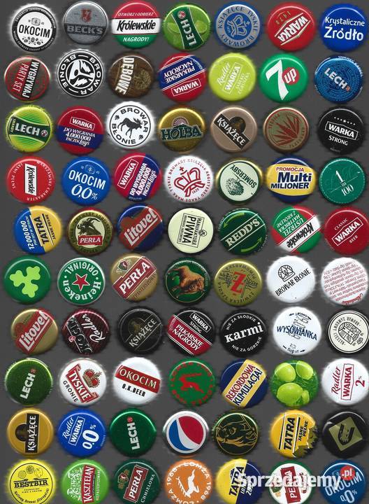 Kapsle polskie z piwa i napojów KPN 2