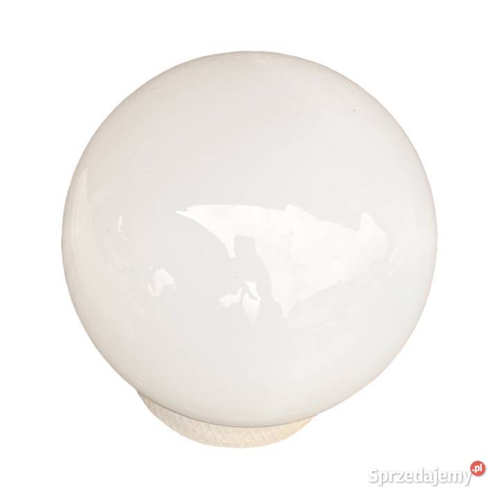 Kinkiet industrialny biały szklany FOTON Polska