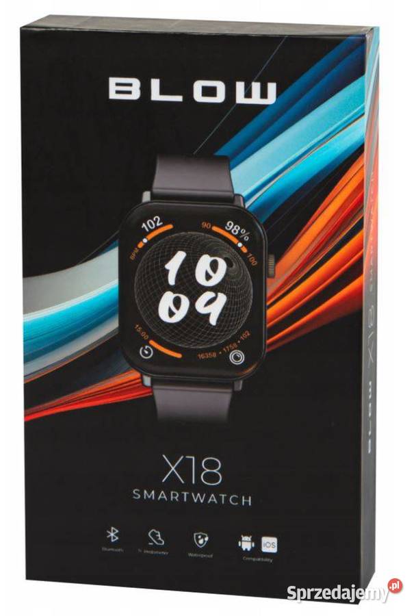 Smartwach Zegarek Menu Wodoodporny Sport Pomiary Unisex podlaskie Białystok