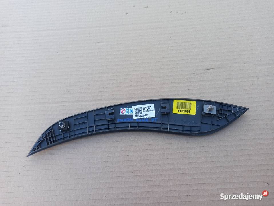 HYUNDAI KONA LISTWA DRZWI PRAWY TYŁ PRAWYCH Bieleń