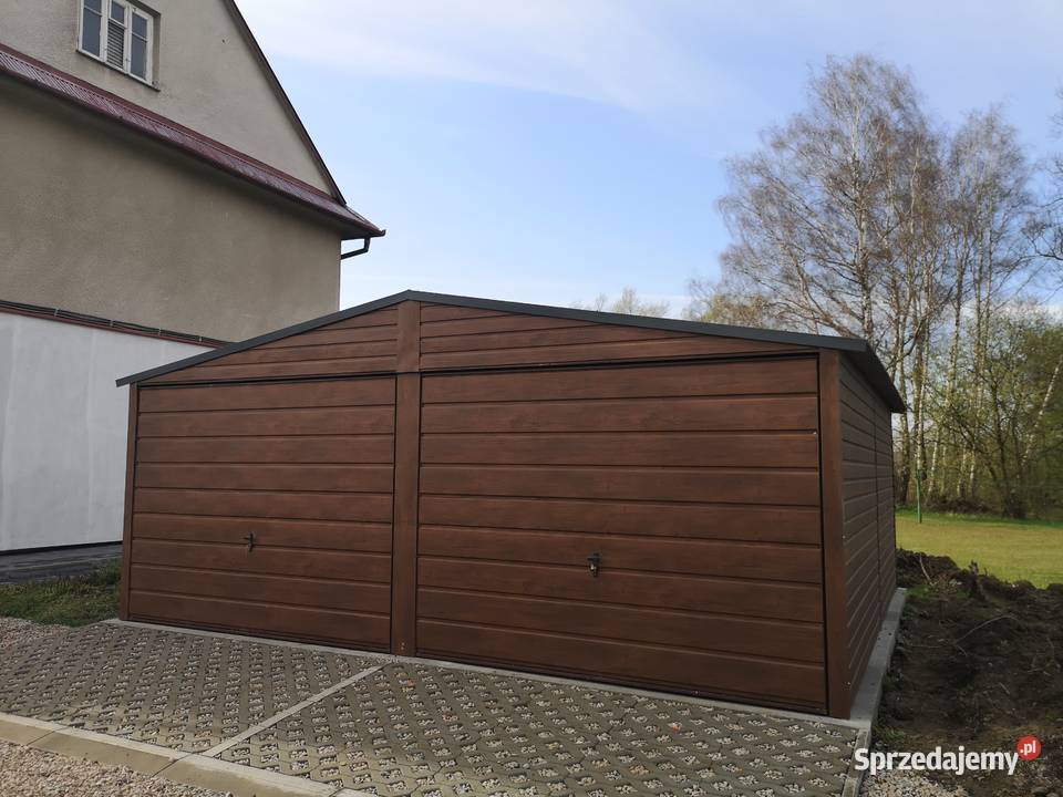 Garaże blaszane na każdy wymiar profil zamknięty Płońsk