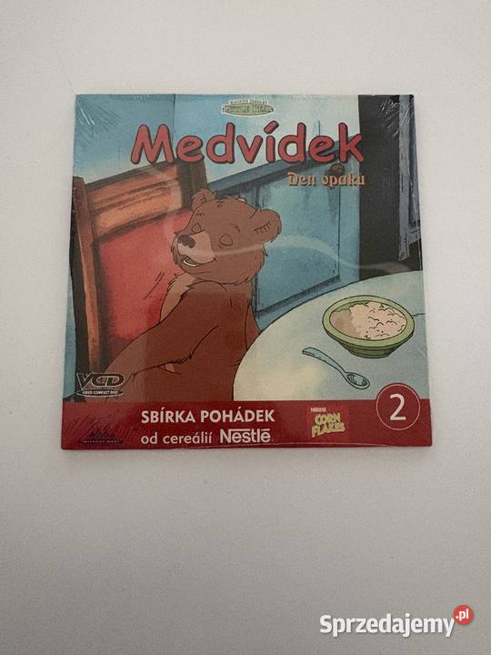 Medvdek Den Opaku Bajka Dzieci Nestl VCD Filmy mazowieckie Warszawa