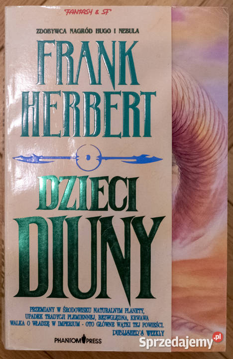 Dzieci Diuny Diuna Frank Herbert Fantastyka