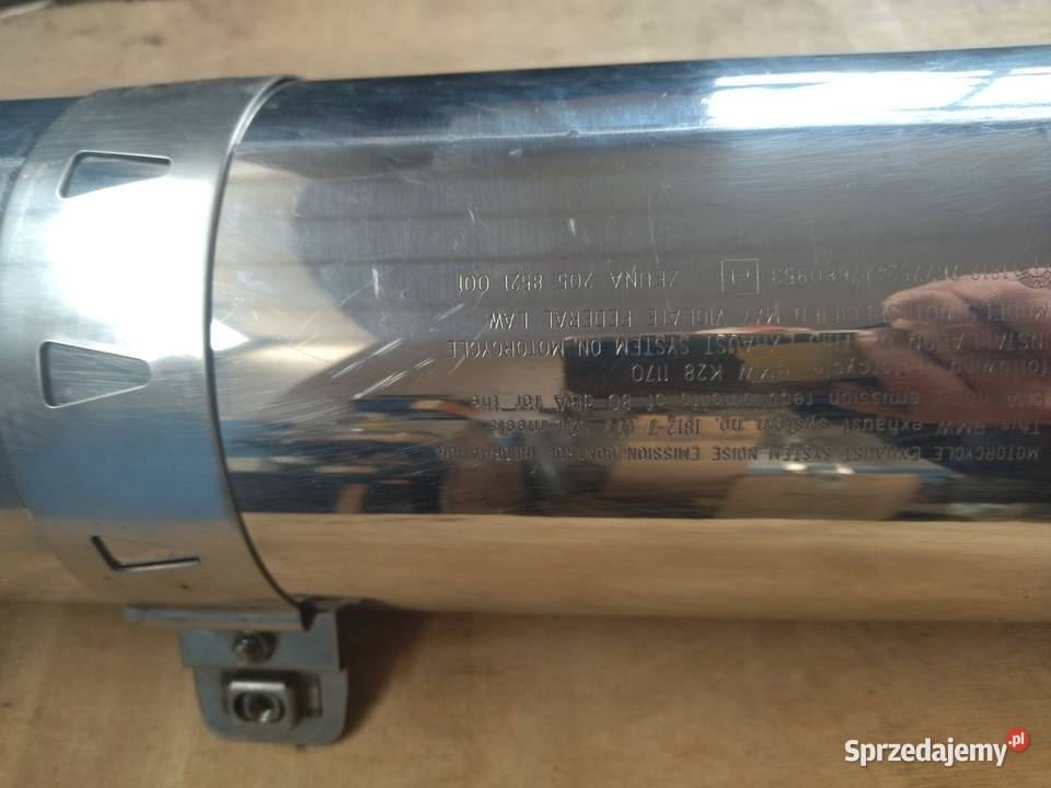 Tłumik wydech bmw r200rt 2006 stan dbd Trzcianka