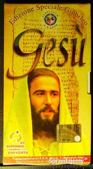 Kaseta VHS firmowo nagrana w 2000 roku Gesu VHS Kraków