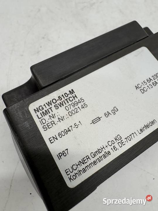 Euchner NG1WO510M 079945 Limit Switch