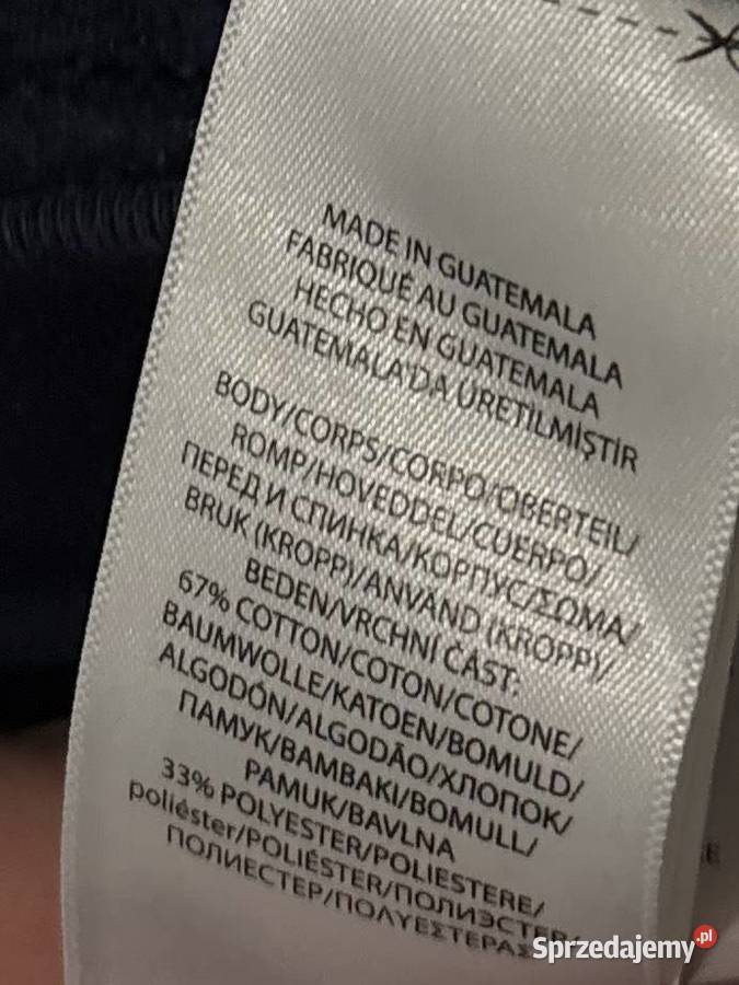 Męskie granatowe dresy POLO RALPH LAUREN rozmiar Szwedy