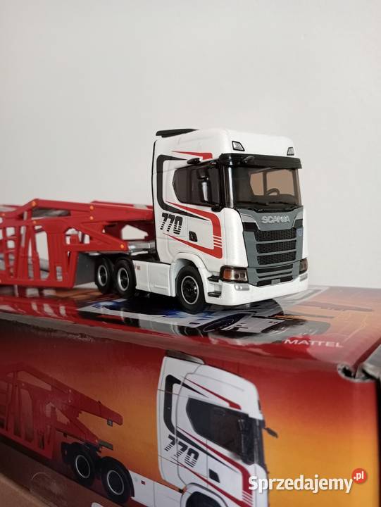 Hot Wheels Elite 64 Scania 770 S gablotka Chevy Jaworzno sprzedam