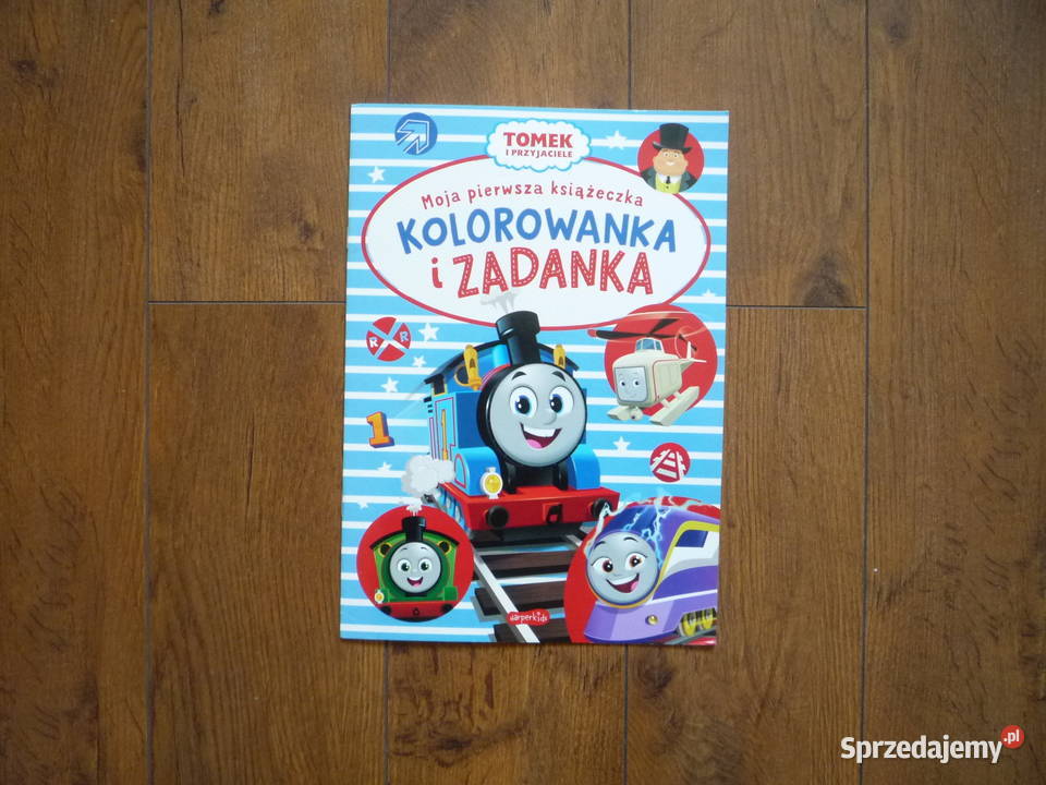 Tomek i przyjaciele Kolorowanka i zadanka zachodniopomorskie Szczecin