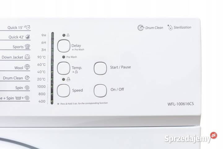 Pralka wolnostojąca Vivax WFL100616CS Skawina